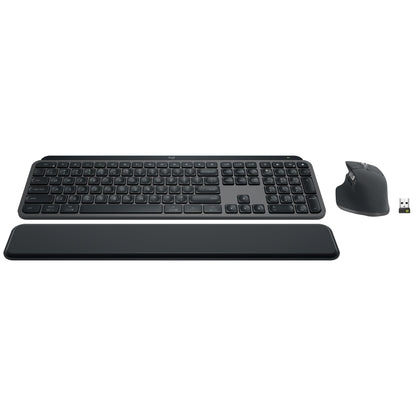 Logitech MX Keys S Combo Performance Wireless Keyboard and Mouse - Graphite