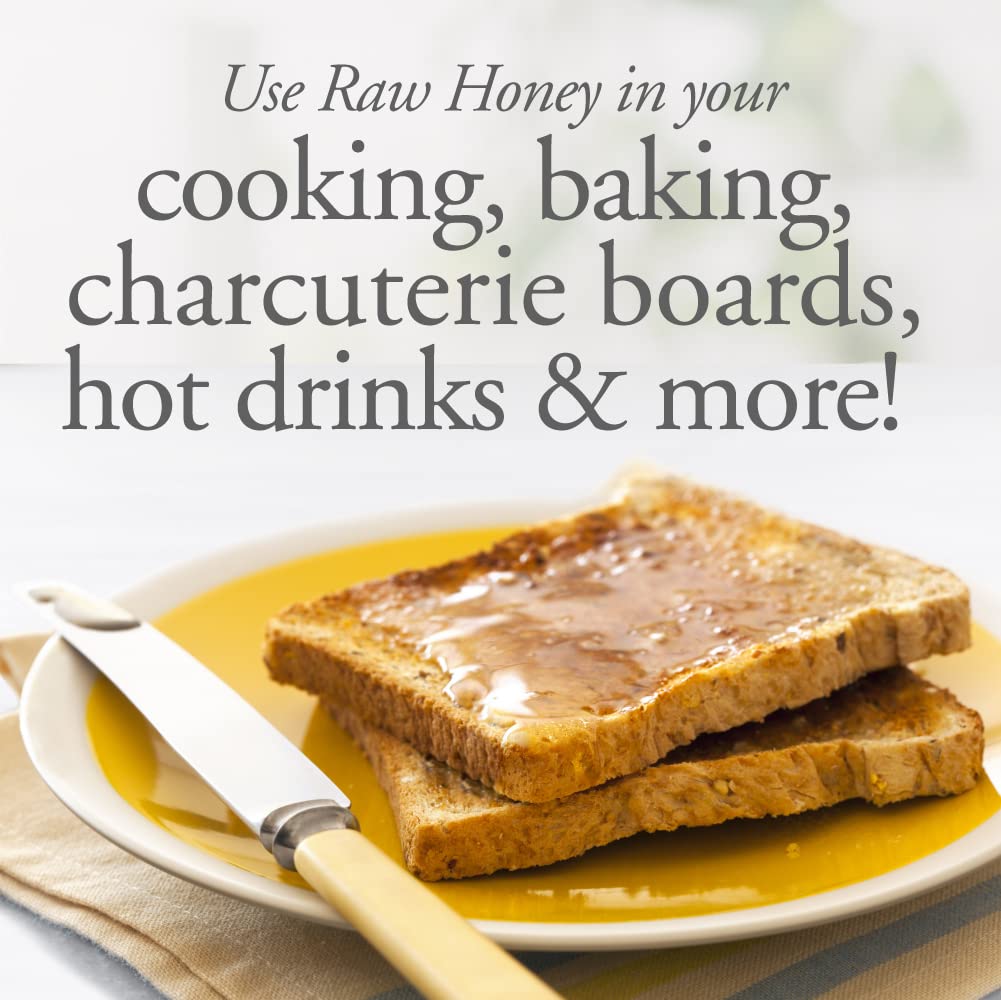 Dutchman's Gold Raw Honey | 100% Canadian Unpasteurized & Cold-Processed | Naturally Creamy & Spreadable | Contains Bee Pollen, Royal Jelly & Beeswax | Made in Canada | 3 kg