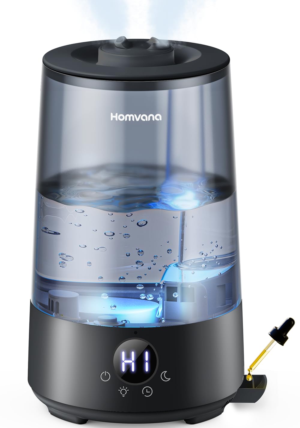 Homvana 3.6L Top-Fill Humidifiers for Bedroom Home, 360° Cool Mist, 16dB 🍁 All In One Marketplace Canada