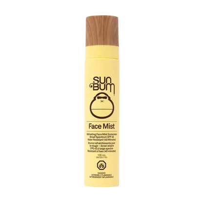 Sun Bum Original SPF 45 Sunscreen Face Mist/Vegan and Reef Friendly (Octinoxate Oxybenzone Free) I Broad Spectrum UVA/UVB Sunscreen Spray with Vitamin E I 100 mL - Available at All In One Marketplace Canada