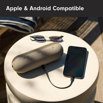 Beats Pill - Wireless Bluetooth Speaker and Portable Charger via USB-C - Up to 24 Hours Battery Life, IP67 Water Resistant, Apple & Android Compatible, Built-in Microphone – Champagne Gold 🍁 All In One Marketplace Canada