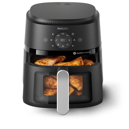 Philips 2000 Series Airfryer, RapidAir Technology, 13-in-1 Ways to Cook, 4.2L Capacity, Healthier Meals Up to 90% Less Fat, Easy to Clean, Dishwasher Safe, Touchscreen Control, HomeID App (NA221/00) - Available at All In One Marketplace Canada