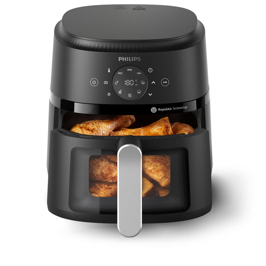 Philips 2000 Series Airfryer, RapidAir Technology, 13-in-1 Ways to Cook, 4.2L Capacity, Healthier Meals Up to 90% Less Fat, Easy to Clean, Dishwasher Safe, Touchscreen Control, HomeID App (NA221/00) - Available at All In One Marketplace Canada