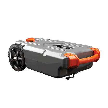Camco Rhino 21-Gallon Camper/RV Portable Waste Tank - Features Large Heavy-Duty no-Flat Wheels & Low Drain Hole - Includes Removable Steel Tow Adapter, 3' Sewer Hose & More Accessories (39002) 🍁 All In One Marketplace Canada