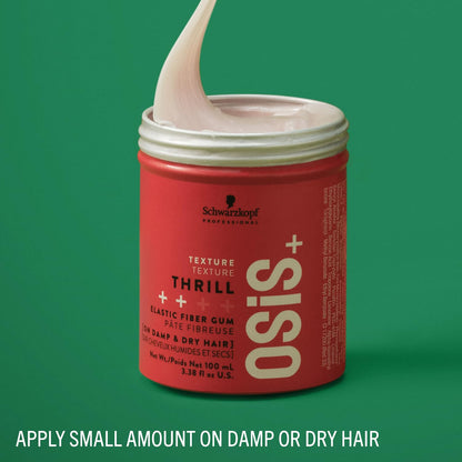 OSiS+ THRILL Fibre Gum, 3.38-Ounce