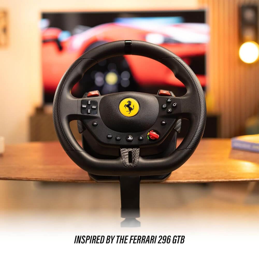 Thrustmaster T98 Ferrari 296 GTB - Racing Wheel and Pedal Set - PS5 & PC 🍁 All In One Marketplace Canada