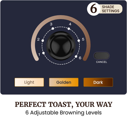Elite Gourmet 2-Slice Cool Touch Toaster – 6 Browning Levels, Extra Wide 1.25” Slots for Bagels & Thick Bread, Cancel Function, Compact, ETL Certified, Black 🍁 All In One Marketplace Canada