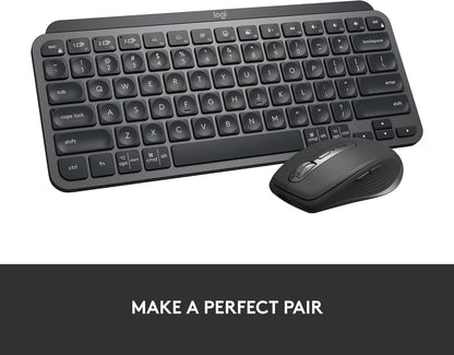 Logitech MX Keys Mini Minimalist Wireless Illuminated Keyboard - Graphite