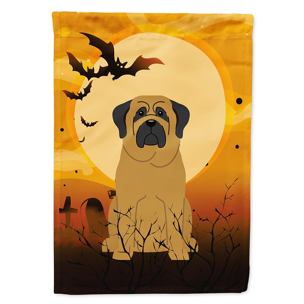 Drapeau de maison Caroline's Treasures BB4284CHF Halloween Mastiff en toile, grand, multicolore