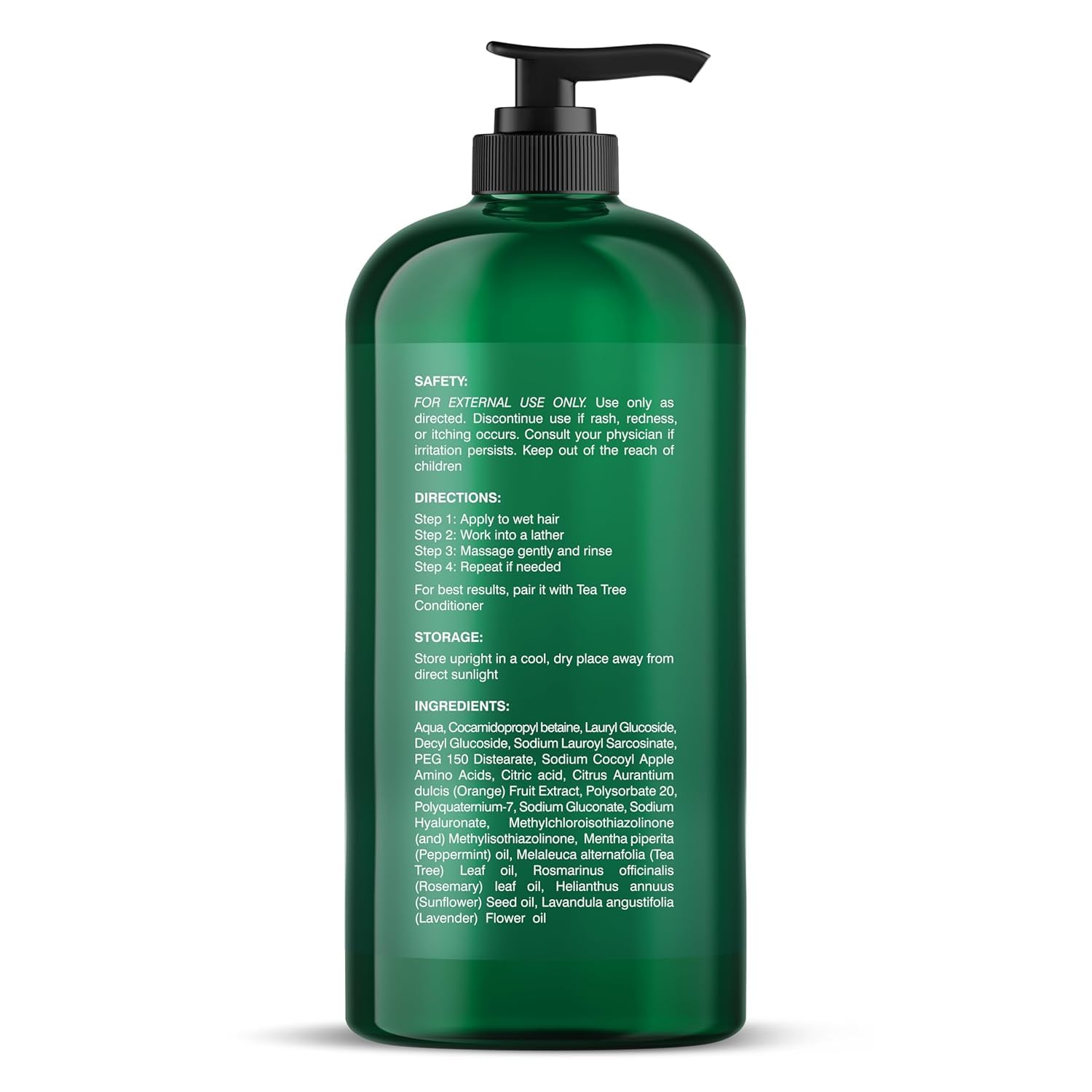 Botanic Hearth Tea Tree Shampoo for Dry & Itchy Scalp, Soothing & Hydrating Cleanser with Natural Tea Tree Oil, Sulfate & Paraben Free, For Men & Women, 16 fl oz - Available at All In One Marketplace Canada