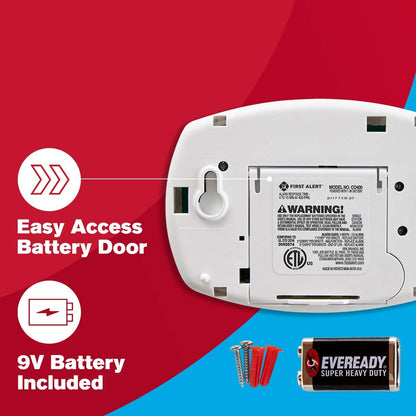 First Alert CO400A Battery Powered Carbon Monoxide Alarm - Available at All In One Marketplace Canada