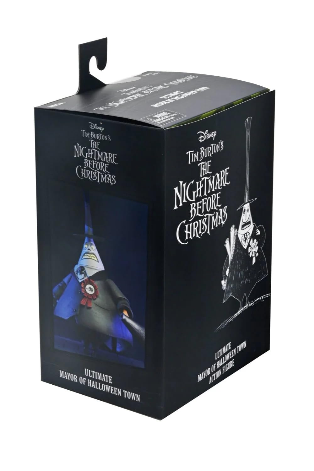 NECA - L'Étrange Noël de monsieur Jack de Tim Burton (Disney) - Figurine articulée du Maire d'Halloween Town à l'échelle 7 pouces