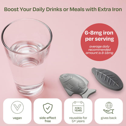 The Original Lucky Iron Fish ®. An Iron Supplement Alternative to Reduce Deficiency. No Side Effects. Use once daily - 5 year supply included. Canadian-Owned. - Available at All In One Marketplace Canada