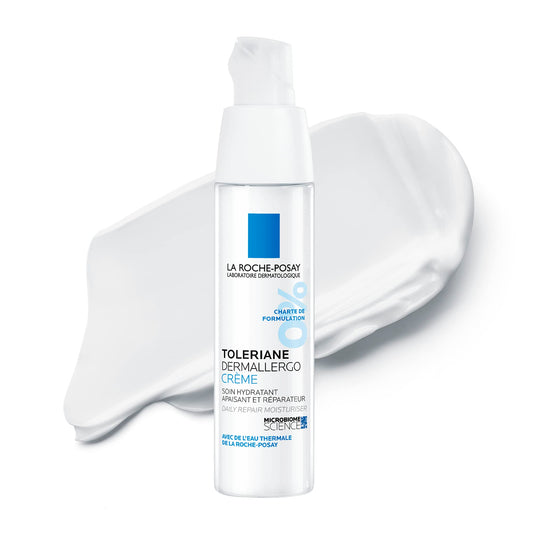 La Roche-Posay Face Moisturizer for Very Sensitive Skin, Toleriane Dermallergo Daily Face Lotion with Shea Butter & Glycerin, Hydrating & Anti-Redness, Recommended by Dermatologists, 40ml - Available at All In One Marketplace Canada