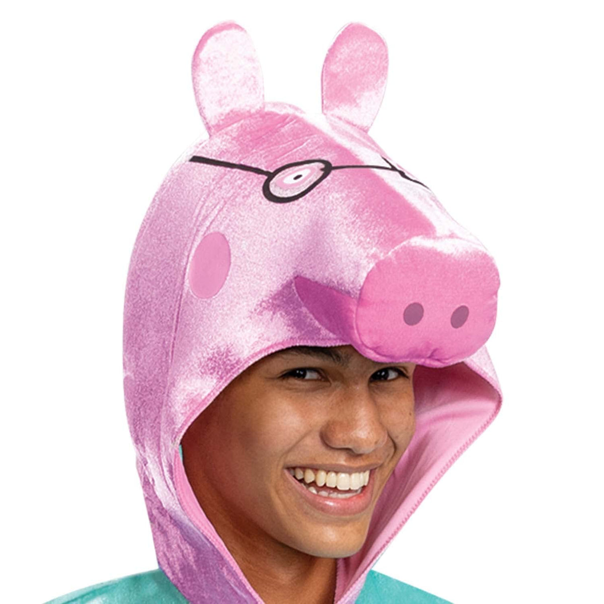 Costume de Papa Pig, déguisement officiel Peppa Pig pour Halloween pour hommes, taille unique adulte, tel qu'illustré, taille homme Large (42-46)