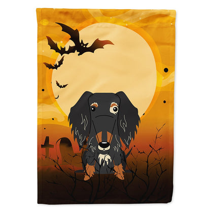 Drapeau de maison en toile Caroline's Treasures BB4394CHF, Teckel à poil dur, Halloween, grand format, multicolore