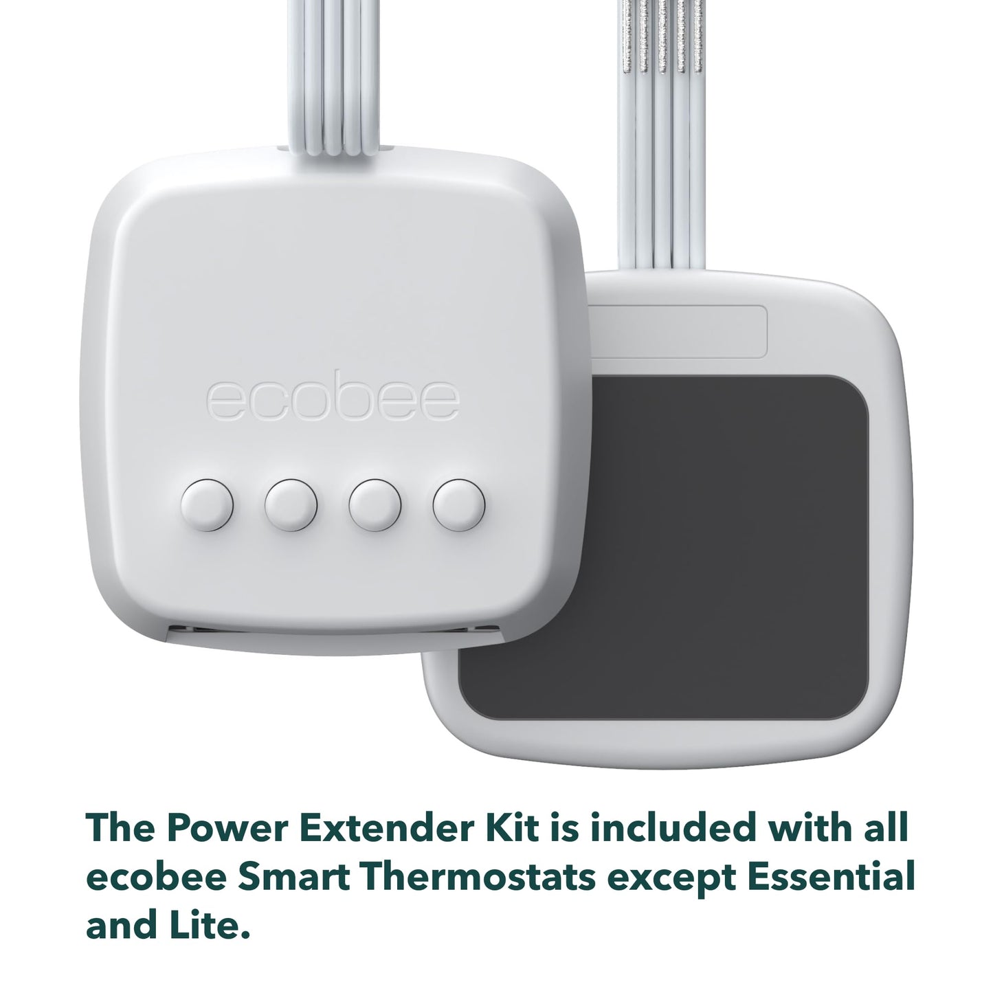 ecobee Power Extender Kit C-Wire Adapter ecobee Smart Thermostat Essential ecobee