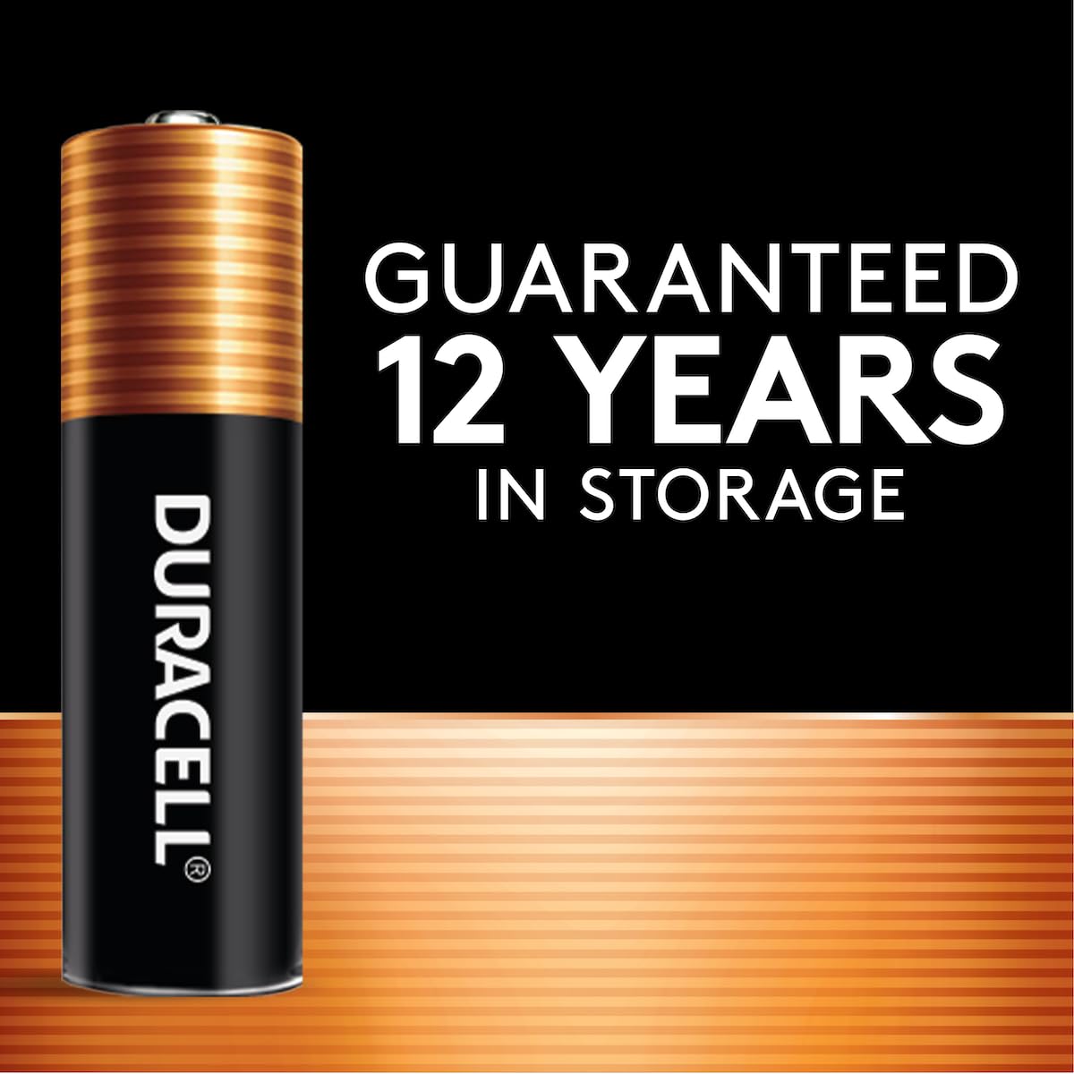 Duracell Coppertop AAA Batteries, 20 Count, 12-Year Shelf Life Duracell