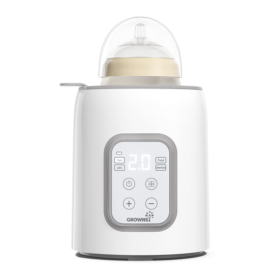 Bottle Warmer, GROWNSY 8-in-1 Fast Baby bottle Warmer with Timer LCD Display Accurate Temperature Control for Breastmilk or Formula - Available at All In One Marketplace Canada
