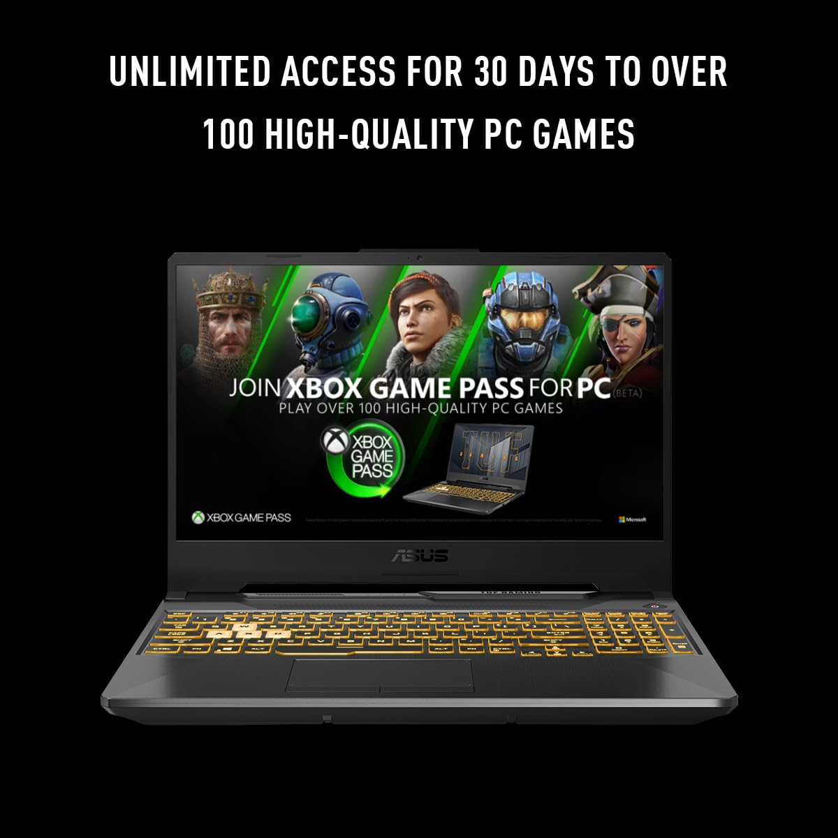 ASUS TUF Gaming A15 Gaming Laptop, 15.6” 144Hz FHD Display, AMD Ryzen 5 7535HS Processor, GeForce RTX 2050, 8GB DDR5 RAM, 512GB PCIe SSD Gen 4, Wi-Fi 6, Windows 11, FA506NF-AS51-CA Asus
