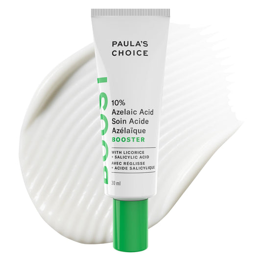 Paula's Choice BOOST 10% Azelaic Acid Booster Cream Gel, Licorice Extract & Salicylic Acid, Oil-Free Skin Serum, Fragrance-Free, 30 ml - Available at All In One Marketplace Canada
