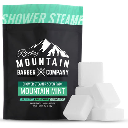 Rocky Mountain Barber Company Mountain Mint Shower Steamers, 7-Pack 🍁 All In One Marketplace Canada