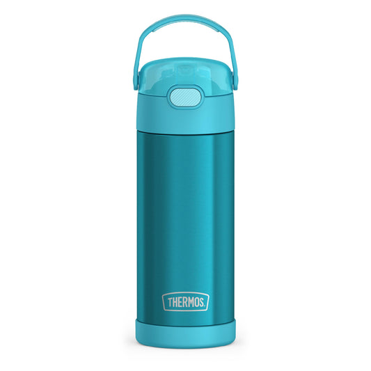 THERMOS FUNTAINER 14 Ounce Stainless Steel Vacuum Insulated Bottle, Teal