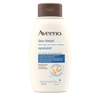 Aveeno Skin Relief Body Wash with Colloidal Oatmeal, pack of 2 🍁 All In One Marketplace Canada