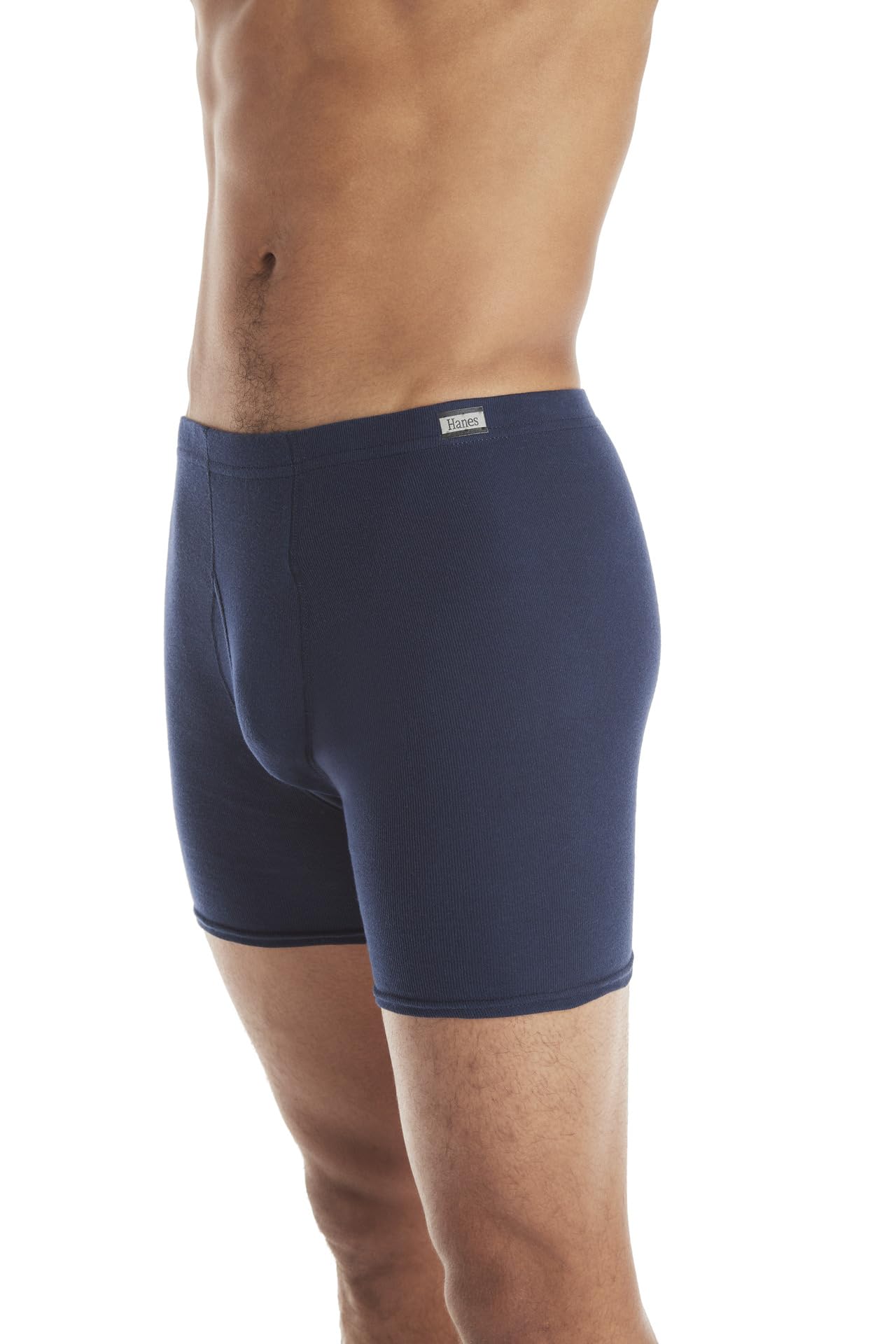 Hanes Men's 4 Pack FreshIQ Boxer Brief with ComfortSoft Waistband, Assorted, Large Hanes