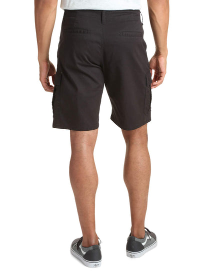 Short cargo classique stretch Wrangler Authentics pour homme, sergé noir, 34