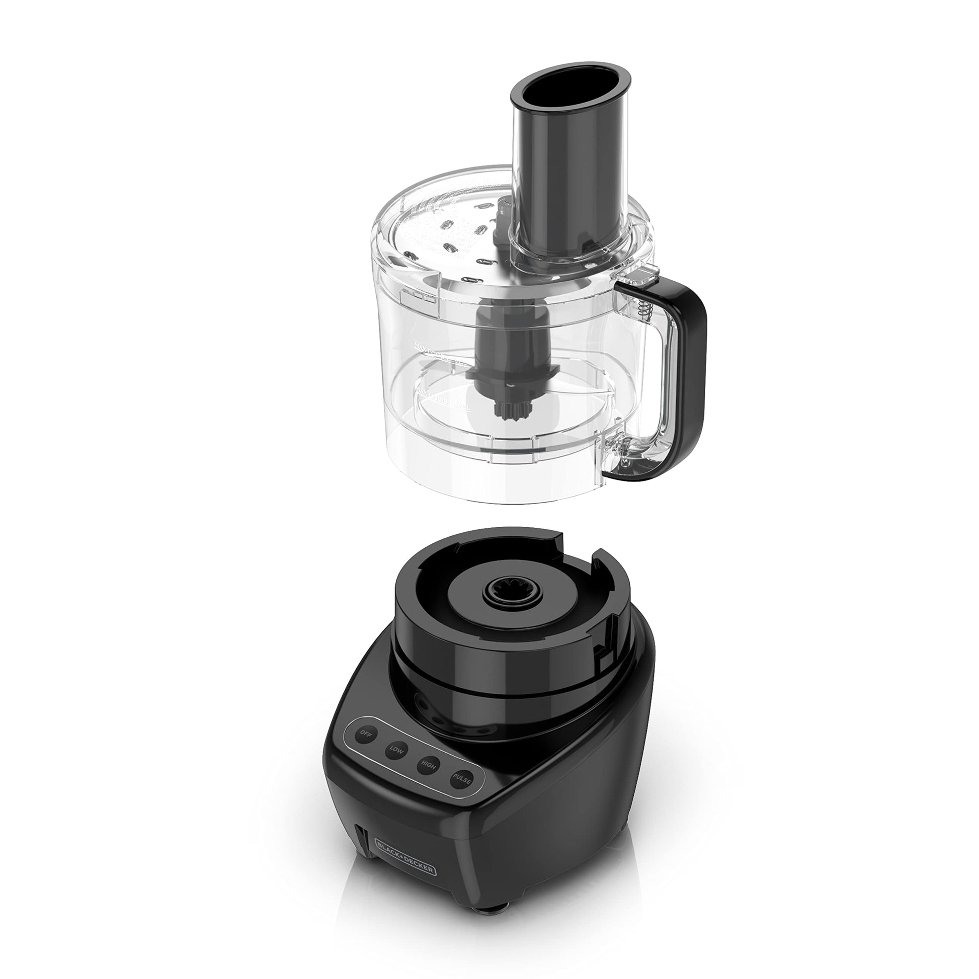 BLACK+DECKER 3-in-1 8-Cup Food Processor, Mutlifunctional and Dishwasher Safe, Black 450W, FP4200BC - Available at All In One Marketplace Canada