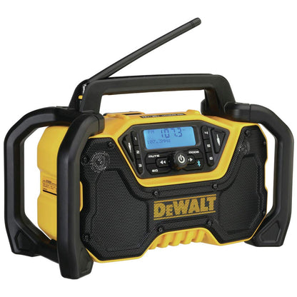 DEWALT 12V/20V MAX* Portable Radio, Bluetooth, Cordless, Jobsite, Tool Only (DCR028B) DEWALT