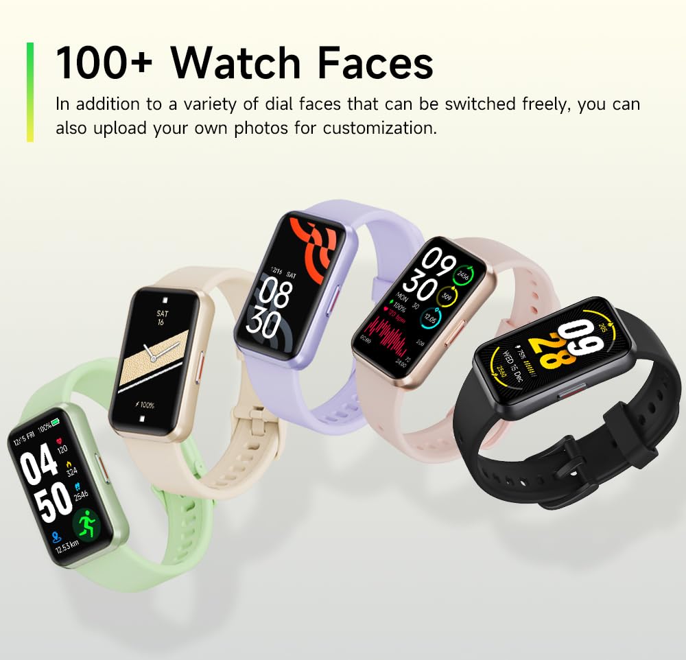 USMECBL Fitness Tracker, Blood Oxygen Heart Rate Sleep 24/7 Health Monitor/Calorie Steps Counter Pedometer Activity Smart watchs/Notifications for Android/iOS Men Women - Available at All In One Marketplace Canada