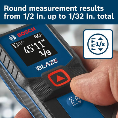 BOSCH GLM100-23 100 Ft Blaze Laser Distance Measure, Includes 2 AA Batteries, Distance Measuring Laser - Available at All In One Marketplace Canada