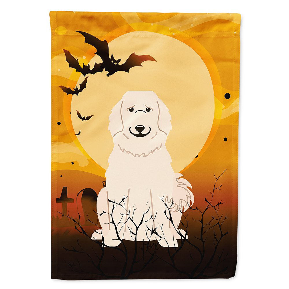 Drapeau de maison en toile Caroline's Treasures BB4349CHF Halloween Patou, grand, multicolore