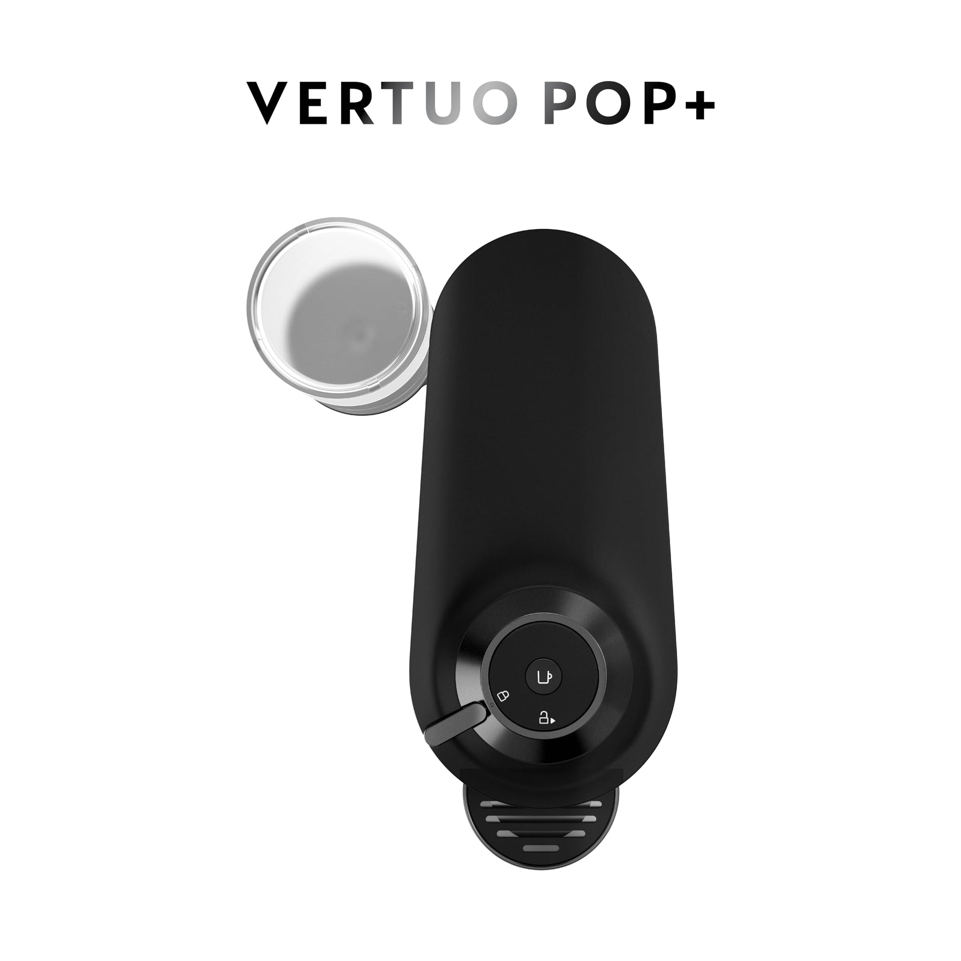 Nespresso Vertuo Pop+ Deluxe Single Serve Coffee and Espresso Machine by De’Longhi, Matte Black - Available at All In One Marketplace Canada