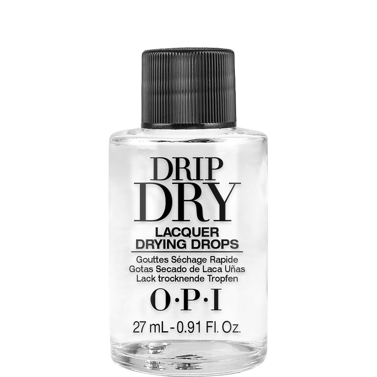 OPI Drip Dry, Nail Lacquer Drying Drops, Nail Polish Fast Drying Drops, 0.91 fl oz