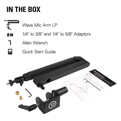 Elgato Wave Mic Arm Low Profile Microphone Boom Arm