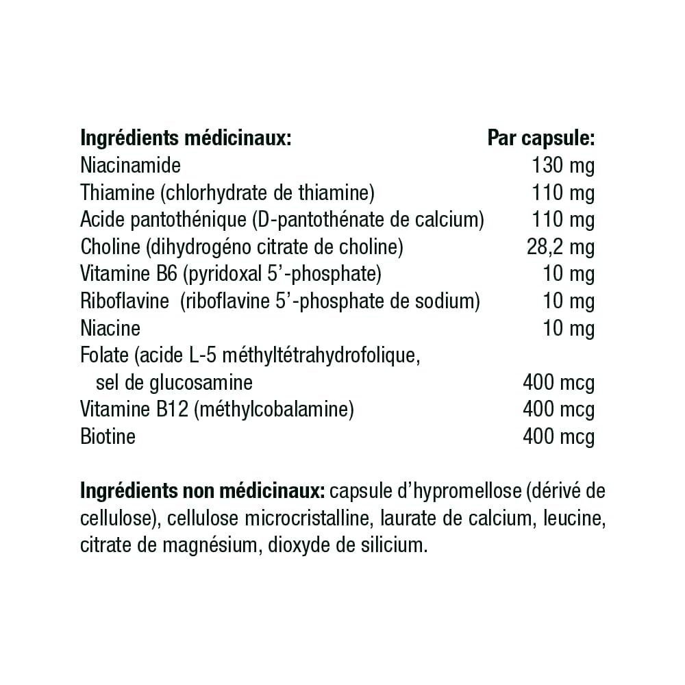 Thorne B Complex - B Vitamins in Their Active Forms - 60 Capsules - Available at All In One Marketplace Canada