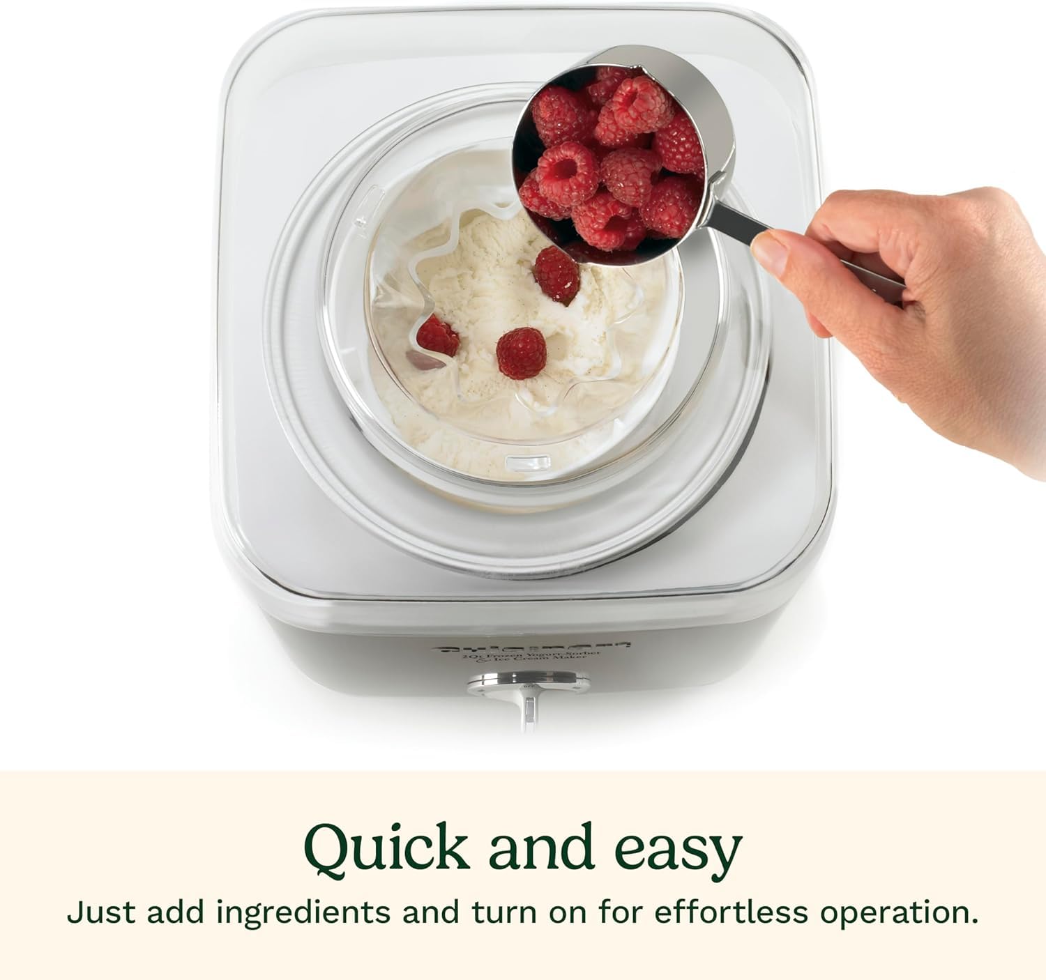 Cuisinart Pure Indulgence Frozen Yogurt-Ice Cream & Sorbet Maker, 2-Qt Capacity, Silver (ICE-30WNC) Cuisinart
