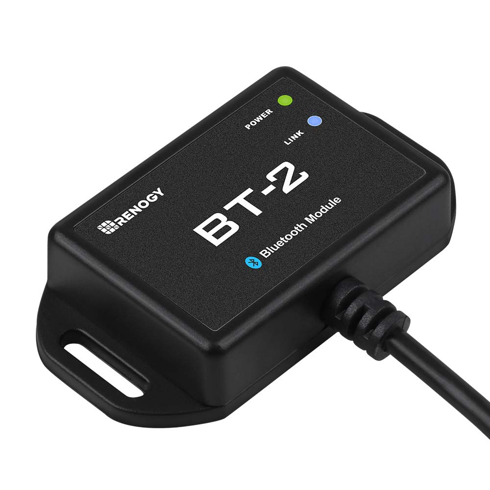 Renogy BT-2 Bluetooth Module RJ45 Communication Port Wirelessly Monitor Real-time Insight Precise Control, Compatible Solar Charge Controllers, Battery Charger, Inverter, BT-2 RS485 Renogy