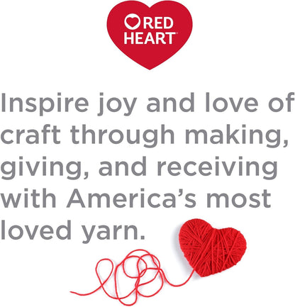 Red Heart Super Saver Oatmeal, 3 Pack of 7oz/198g-Acrylic-#4 Medium-364 Yards, Knitting/Crochet