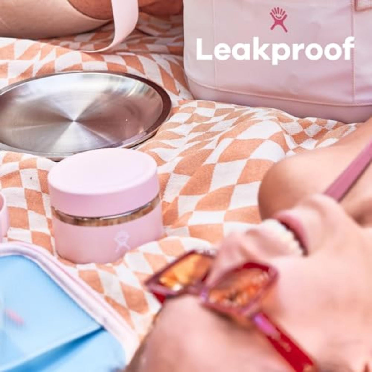 Hydro Flask 20 Oz Stainless Steel Insulated Food Jar, Leakproof and Dishwasher Safe, BPA-Free, Black