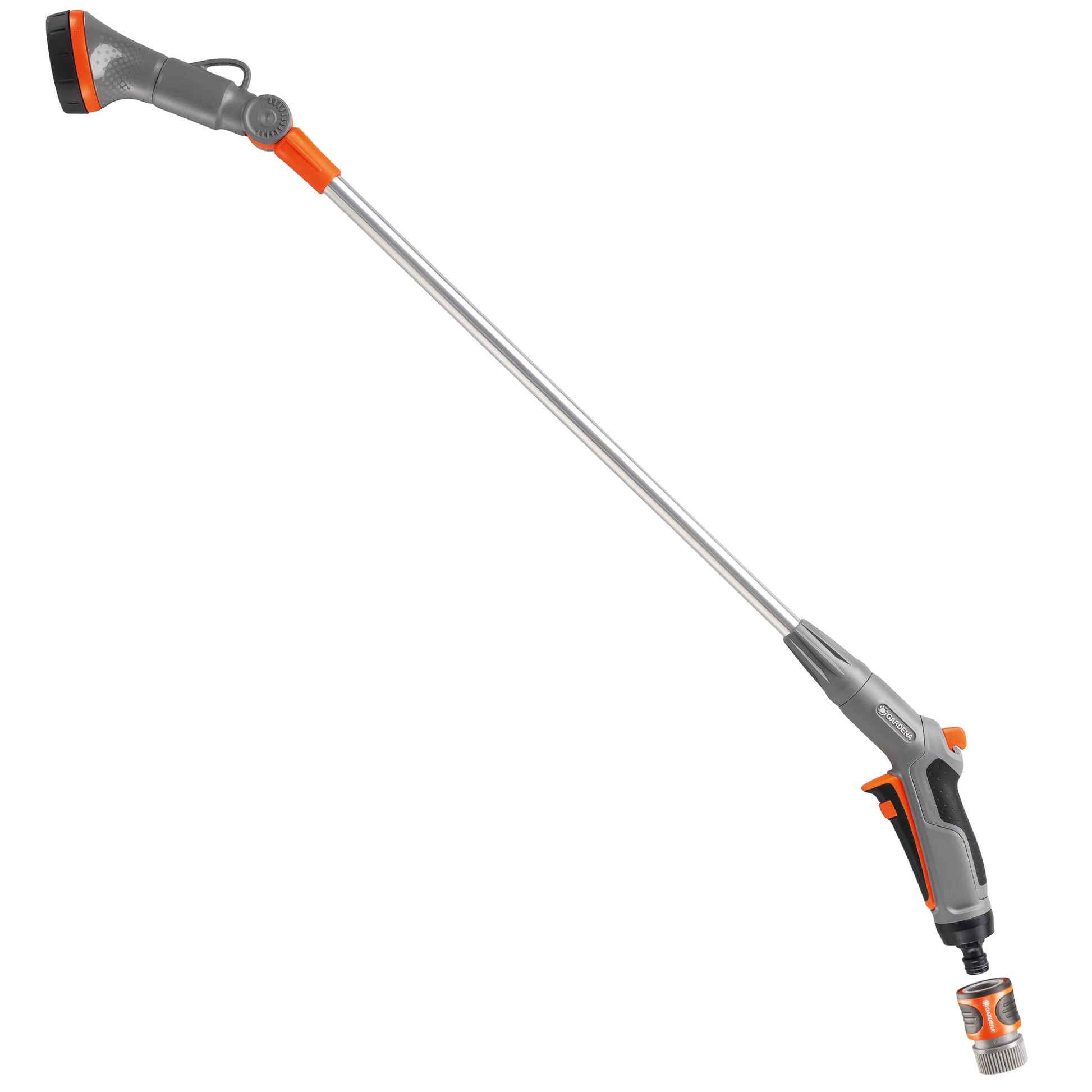 Gardena 6334-FP Frost-Proof Hanging Basket Spray Wand (36"/90cm), 2 Spray Patterns, for Watering Hanging Baskets and Plants in Remote Positions, Waterstop Quick Connector Included, Made in Germany GARDENA