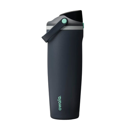 Owala FreeSip Sway Insulated Stainless Steel Water Bottle with Two-Way Spout, Built-In Straw and Bucket Handle, Made for Travel, School, and Sports, 30oz, BPA Free, Leak Proof, Foggy Tide