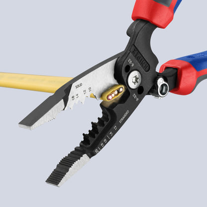 KNIPEX Tools 13 72 8 Forged Wire Stripper 10-20 AWG, 8"