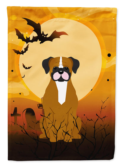 Drapeau de jardin Caroline's Treasures BB4382GF Halloween Flashy Fawn Boxer, petit, multicolore