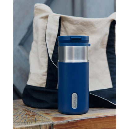 Contigo SnapSeal 16 oz Travel Mug w/Carry Strap | Vacuum-Insulated Stainless Steel for Hot Coffee & Tea or Cold Drinks | Spill-Proof Lid w/Straw Compatibility | BPA & Lead-Free | Dishwasher Safe