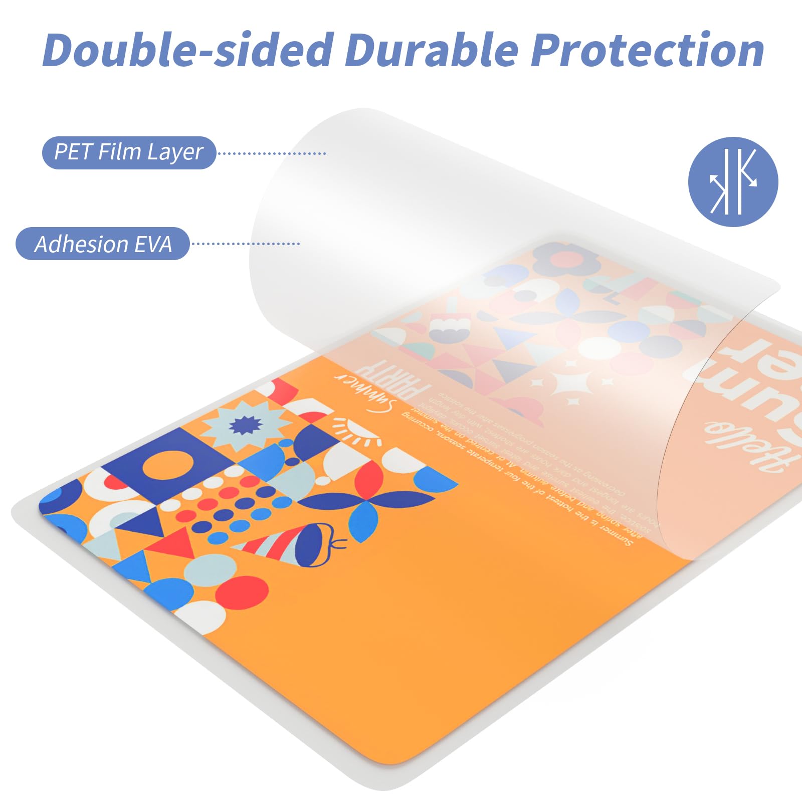 PAPRMA 3-MiL Laminating Sheets 200 Packs, Laminate Pouches Holds 8.5-x-11-inch Sheet, Clear Thermal Laminator Paper 9-x-11.5-inch - Available at All In One Marketplace Canada