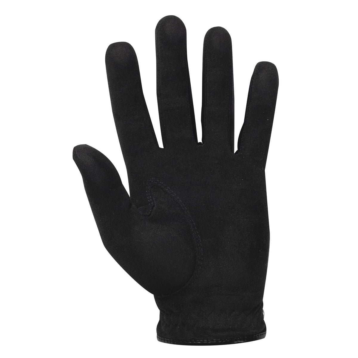 FootJoy Men's RainGrip Golf Glove, Black, Medium, Pair